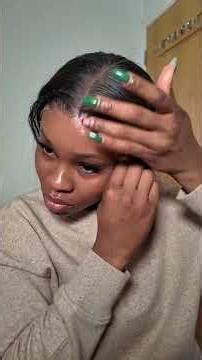 A quick and easy frontal wig install #wiginstall #frontalwiginstall