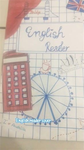 English notebook cover
