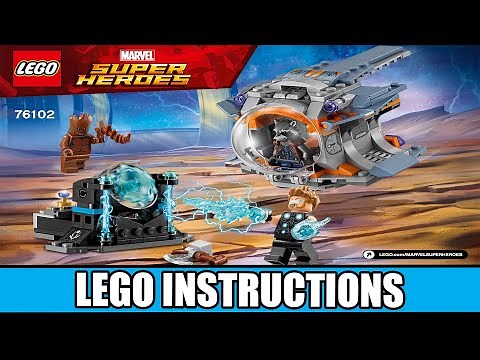 LEGO Instructions | Marvel | 76102 | Thor's Weapon Quest