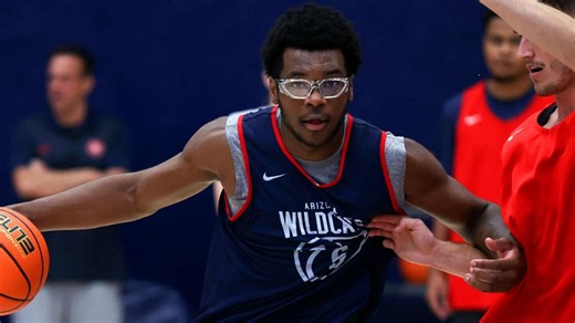 Son of NBA royalty, Bryce James, focused on ‘fitting in’ at University of Arizona