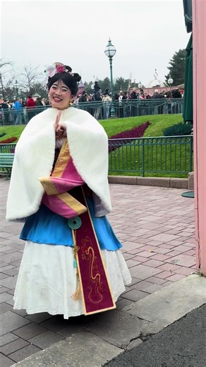 Mulan 🐉🌸 #mulan #disneylandparis #disney #princesse