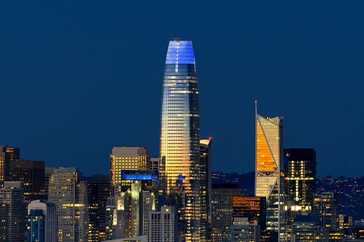 Inside the Salesforce Tower's 62nd floor