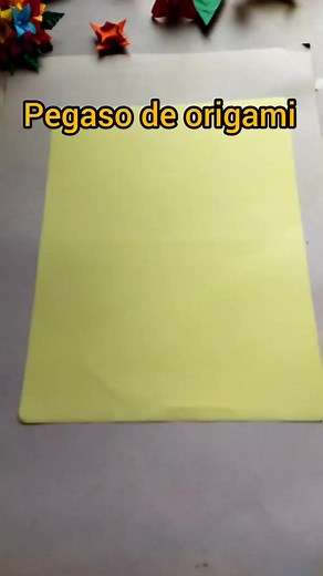 Tutorial de Origami: Crea un Pegaso en Papel