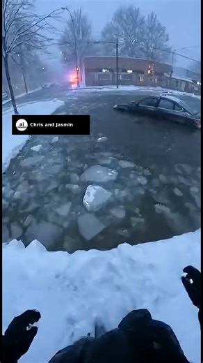 15K views · 25 reactions | He saved someone from frozen ice water | Chris And Jasmin | Facebook