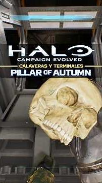 Halo Campaign Evolved | Skulls and Terminals | Pillar of Autumn #haloremake #masterchief