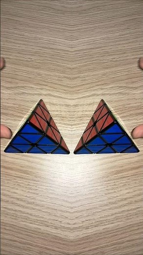 pyraminx rubic cube with mirror