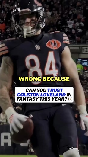Drafting Colston Loveland at the 3–4 Turn? Fantasy Football Guide