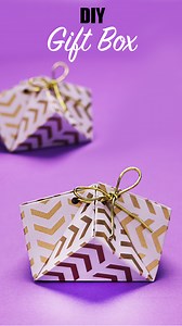 How to make Gift box 🎁 #diy #diyvideos #diytutorial #diycraftideas #diycrafts #diyprojects #artandcraft #papercrafts #giftbox #giftideas #gifting #craftideas #crafting #crafts #handmadegifts #howtomake #tutorials | D.I.Yay