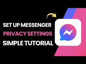 How To Set Up Messenger Privacy Settings !