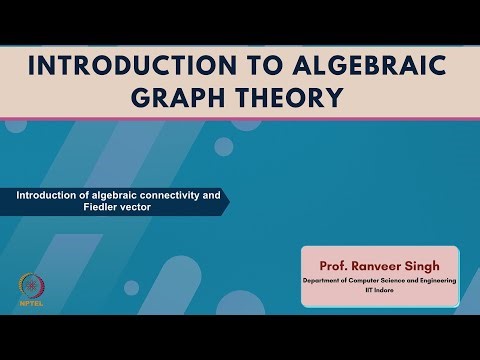 Introduction of algebraic connectivity and Fiedler vector.