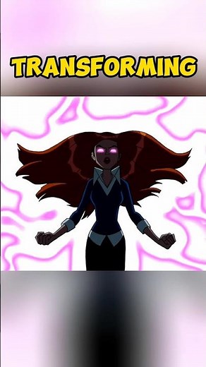 Gwen transforms into her anodite form for the first time in Ben 10 #ben10 #omnitrix #omniverse