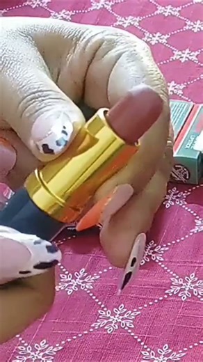 Testing Peach Silk Matte Lipstick #shorts #makeup #lipstick