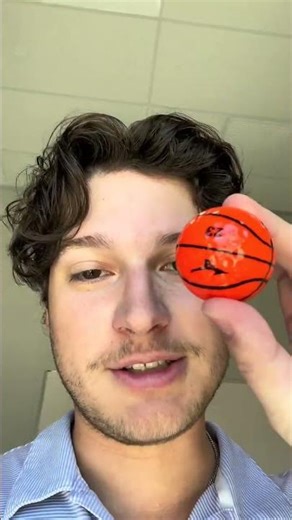 This isn’t your ordinary basketball golf ball!