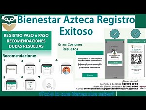 How to register for Bienestar Azteca scholarships? Benito Juárez Scholarships for High School Edu...
