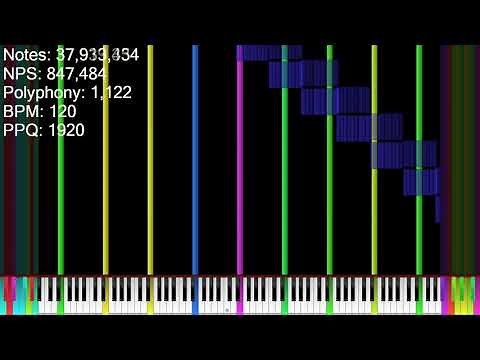 [Black MIDI] Haha Song 22 Billion Update