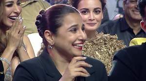 30M views · 443K reactions | From winning the award for Best Actor Critics' for #Sherni to being a sporting spirit as she got quizzed by #ManieshPaul - #VidyaBalan was as lovely as ever at the 67th #Wolf777newsFilmfareAwards 2022 with Government Of Maharashtra, Azaadi Ka Amrit Mahotsav. #FilmfareAwards2022 #FilmfareAwards #FilmfareOnFB | Filmfare | Facebook