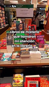 📚 Libros de misterio que llamaron mi atención en la librería 🕵🏼‍♀️