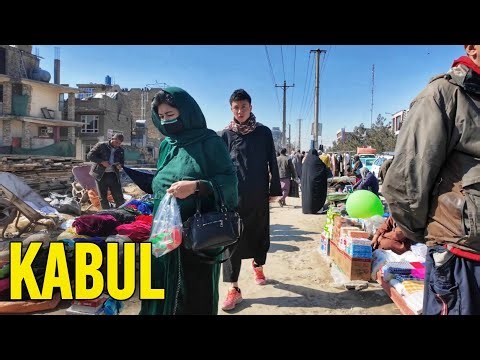 Afghanistan 2026: Kabul City Winter Walking Tour [4K Ultra HD]
