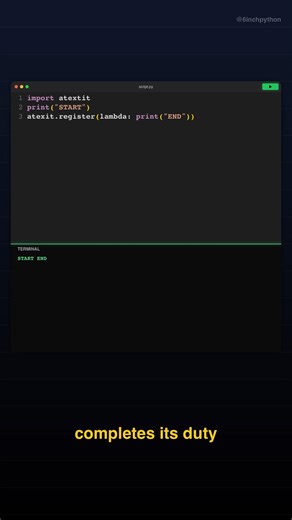 Python code runs AFTER it crashes? 🤯 The terrifying power of atexit. #python #codinghacks