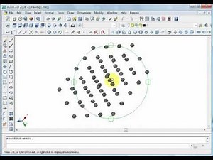 AutoCAD - Exemple de reseau 3D