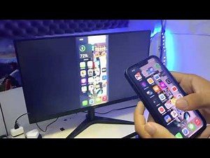 HOW TO SETUP ANYCAST WITH ANY MONITOR AND IPHONE