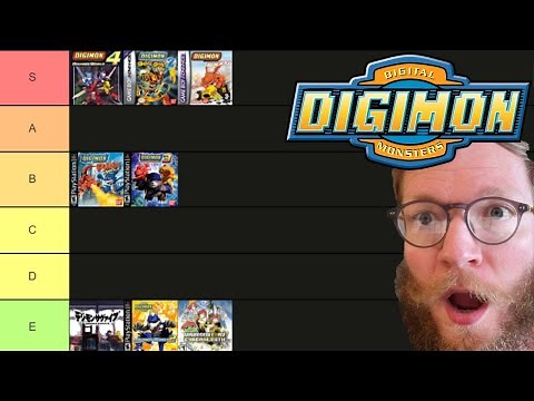 Which Digimon Game is the BEST? Full Tier List Revealed!