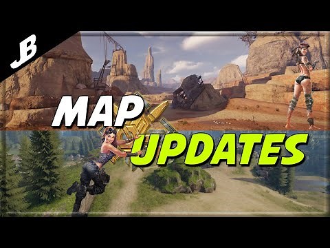 Taking a closer look at the NEW Updated maps in Crossout Update 0.13.00