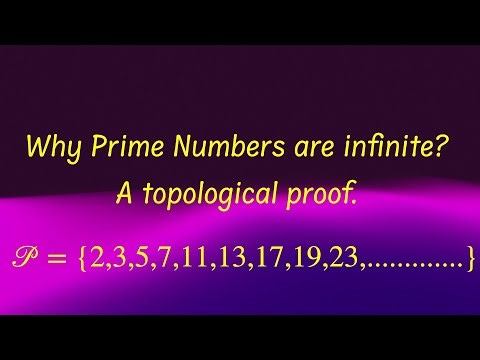 A topological proof of the infinitude of prime numbers