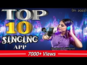 Top 10 Singing App In 2025 With Background Music And Lyrics | Best Signing App | Singing App in 2024