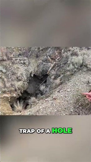Rappelling Into a Giant Death Trap Hole!