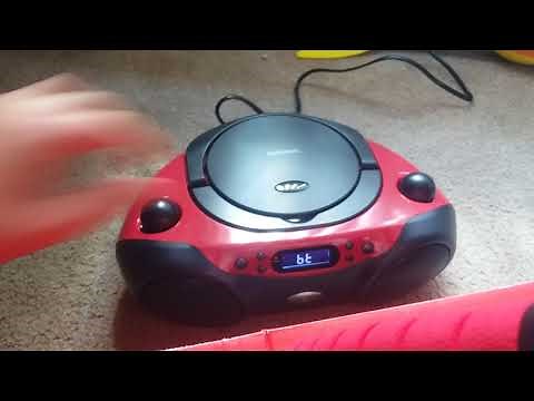 my new bluetooth speaker-bluetooth cd player-blackweb