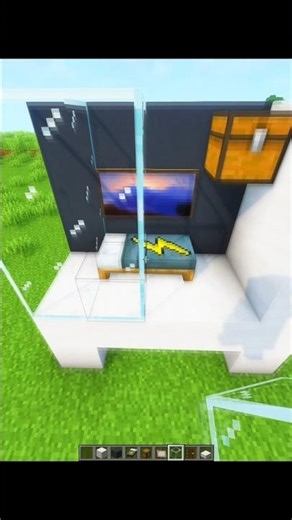 Minecraft Small Modern House🏠 #minecraft #shorts