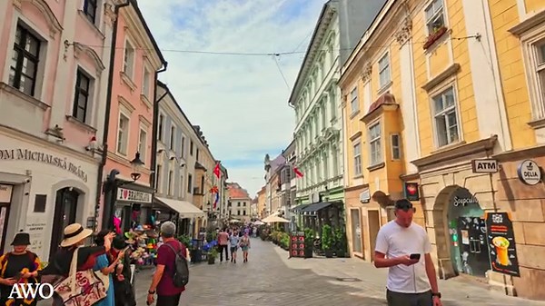 BRATISLAVA 🇸🇰 The Most Charming Old Town in Europe ! | 4K Walking Tour