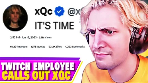 xQc vs. Twitch Staff on His $100 Million Kick Deal
