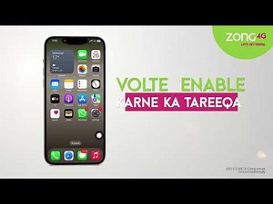 Zong 4G | How to activate VoLTE for iPhone