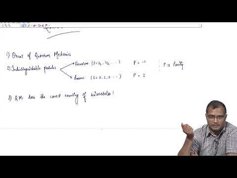 Lecture 27-Quantum statistical mechanics