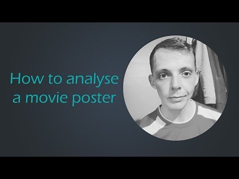 How to analyse a movie poster