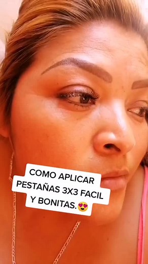 #como poner pestañas3x3. #pestañas .😁