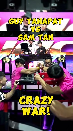 Armwrestling Competition: Guy Tanapat Thammaya vs Sam SSK at UAC Invasion