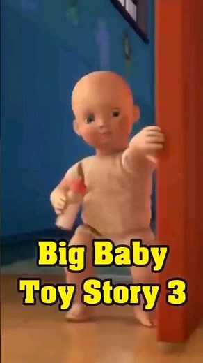Pemberontakan Big Baby Toy Story 3 #shorts