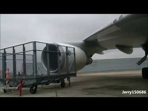 747-400 CF6-80 Engine start (hot engine)