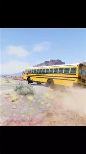 I Spawned a School Bus in Beam NG Drive to Destroy Vehicles!