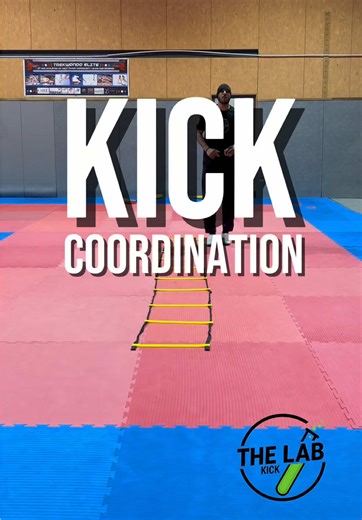 THE LAB 💚 #coordination #footwork #martialarts #tutorial #fyp