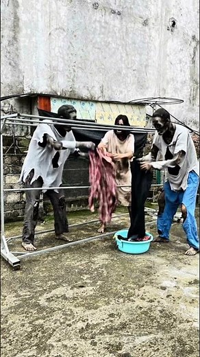 The Hardworking Zombie Family | Funny Zombie Life Story zombie family