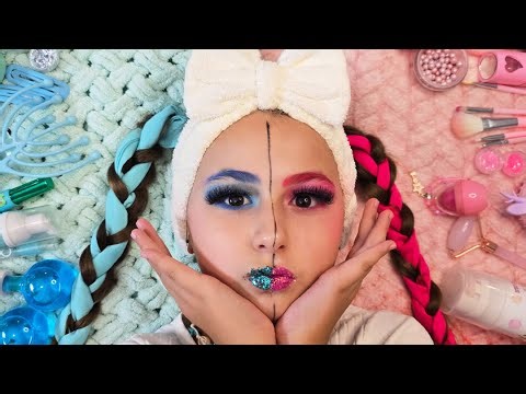 Satisfying Makeup and Skincare video! ASMR for Relax!