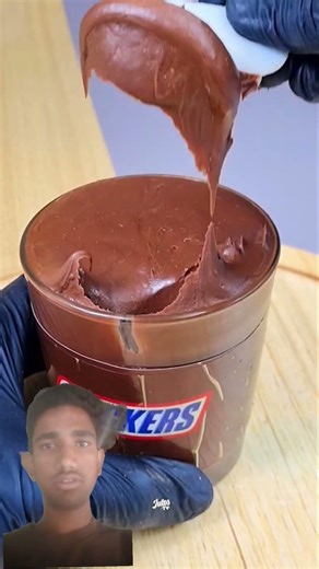 Mini Snickers vs Big Snickers Challenge 🔥 #chocolate #nutella #shorts #satisfying #snickers