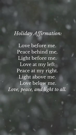 19K views · 481 reactions | Take a moment to center yourself in love, peace, and light. This simple affirmation is a beautiful way to carry calm and positivity into your day, especially during this busy season.✨ Repeat it to yourself as you breathe deeply, letting it ground you and radiate warmth to those around you. Want to take this a step further? This is from our “Love, Peace, and Light” meditation in The Tapping Solution App. #peace #affirmation | The Tapping Solution | Facebook