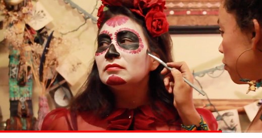 Día de los Muertos: Calavera Face Paint Tutorial