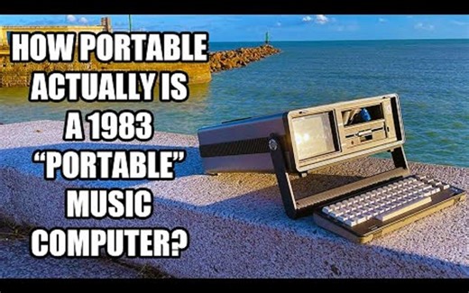 40 年前的“便携”音乐计算机究竟有多便携？/How Portable Is A 40 Year Old "Portable" Music Computer?