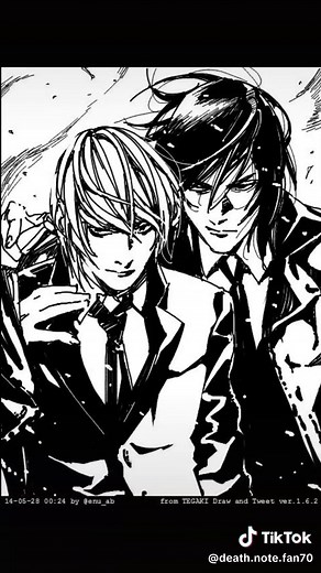 The best duo #deathnote #animeedit #lightyagami #lightyagamiedit #manga